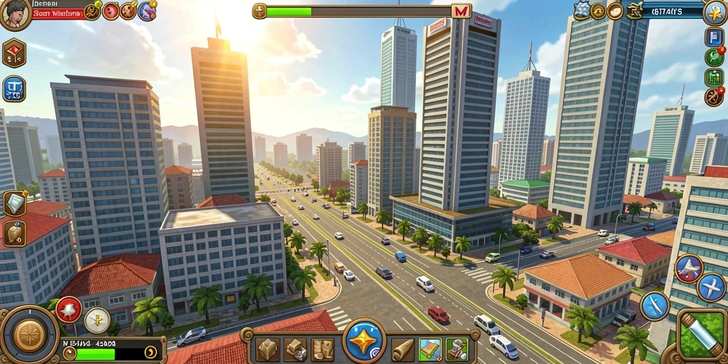 bomtoto - Screenshot gameplay yang menunjukkan aksi seru.